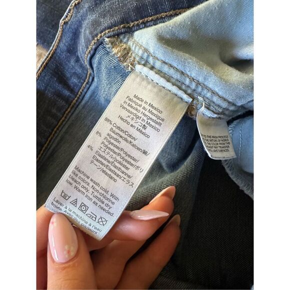 Madewell Tall 9" High Rise Skinny Jeans in Hayes Wash Button-Front Edition | 26T - Picture 7 of 7